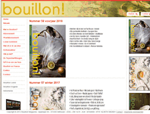 Tablet Screenshot of bouillonmagazine.nl